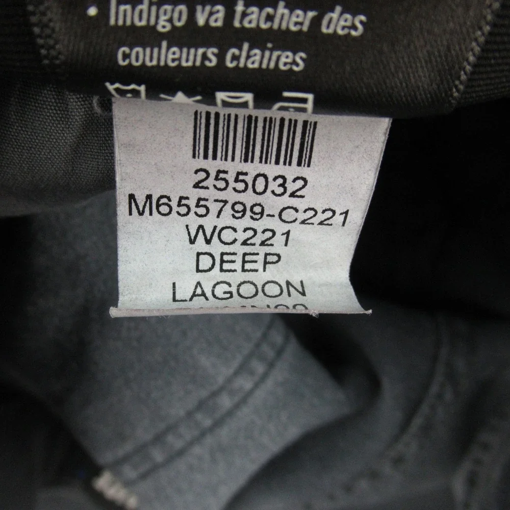 Paige Federal Slim Straight Jeans Mens 34 Deep Lagoon Grey M655799-C221